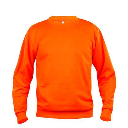 clique-basic-roundneck-signaaloranje