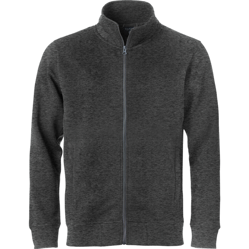 clique-classic-cardigan-antraciet-melange