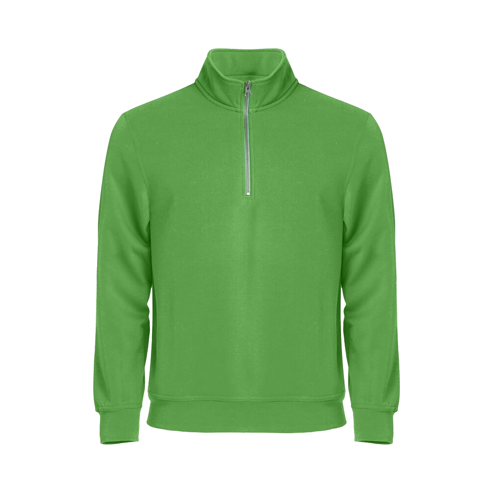 clique-basic-half-zip-appelgroen