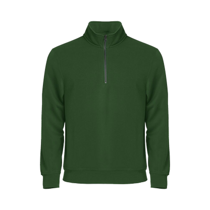 clique-basic-half-zip-flessengroen