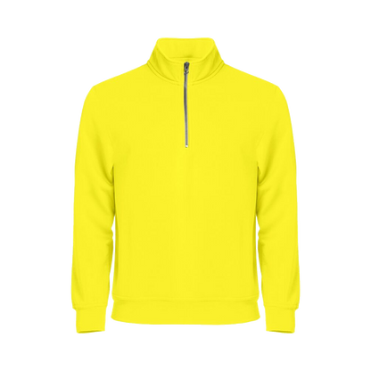 clique-basic-half-zip-signaalgeel