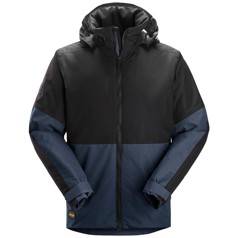 snickers-allroundwork-waterdichte-geisoleerde-werkjas-1104-navy-zwart
