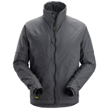 snickers-allroundwork-winterjack-staalgrijs-zwart