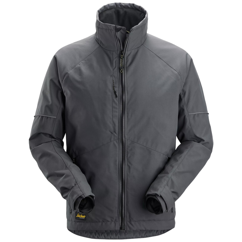 snickers-allroundwork-winterjack-staalgrijs-zwart