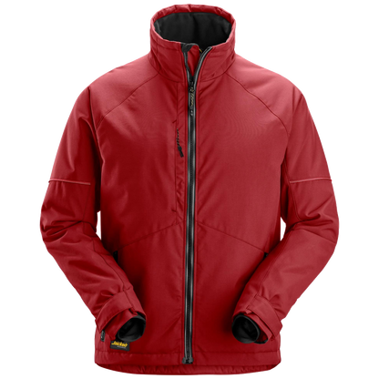 snickers-allroundwork-winterjack-rood-zwart