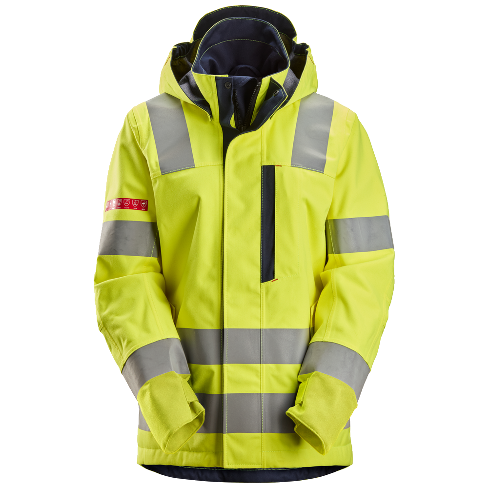 snickers-protecwork-high-vis-cl3-waterdichte-dames-shell-werkjas-1368-geel-navy