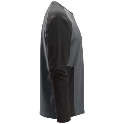 snickers-tweekleurig-t-shirt-met-lange-mouwen-2450