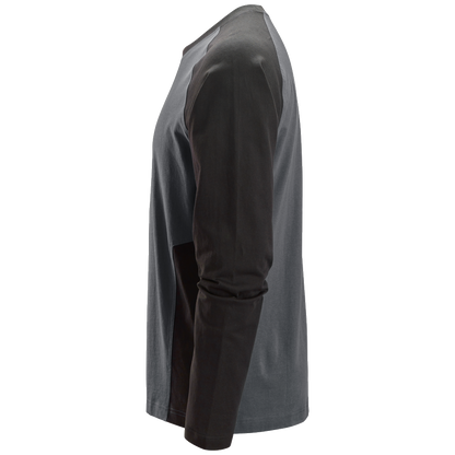 snickers-tweekleurig-t-shirt-met-lange-mouwen-2450