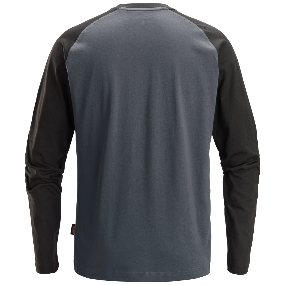 snickers-tweekleurig-t-shirt-met-lange-mouwen-2450