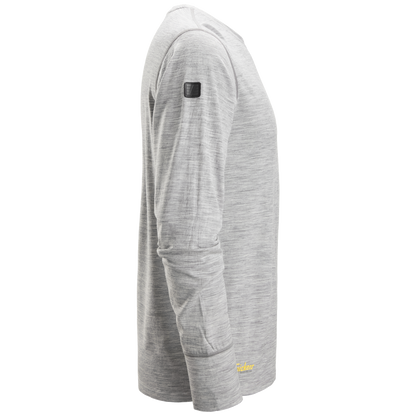 snickers-wollen-t-shirt-met-lange-mouwen-2451