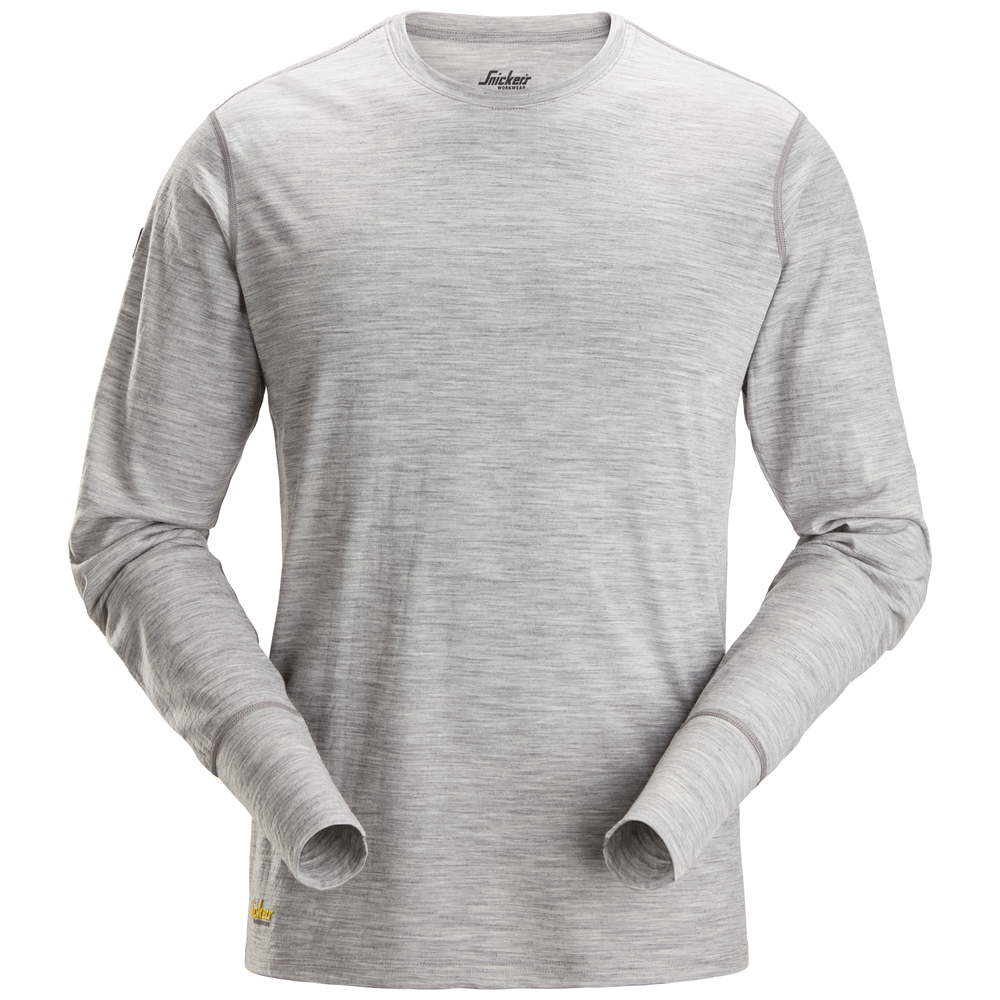 snickers-wollen-t-shirt-met-lange-mouwen-2451