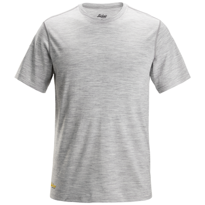 snickers-wollen-t-shirt-2551-grijsmelange
