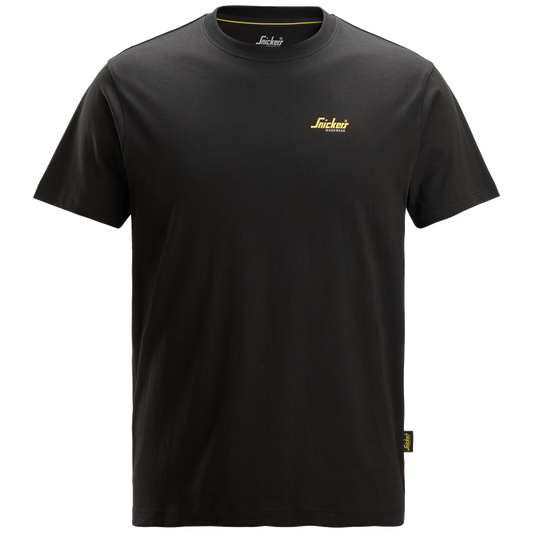 snickers-t-shirt-met-klein-logo-2588-zwart