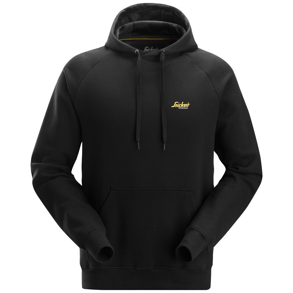 snickers-hoodie-met-klein-logo-2896-zwart