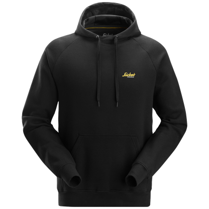 snickers-hoodie-met-klein-logo-2896-zwart
