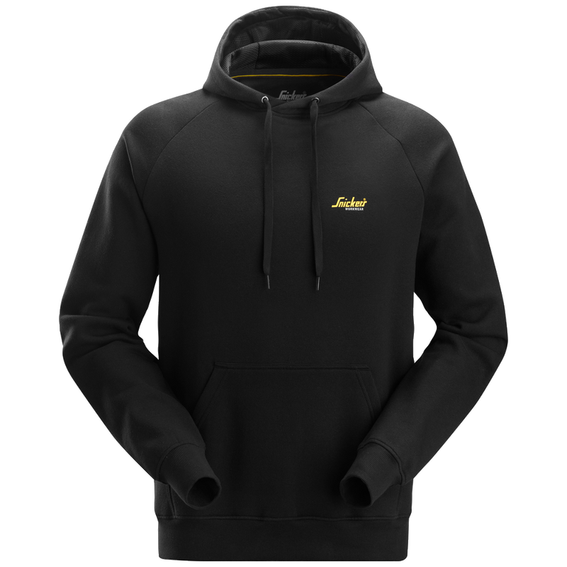 snickers-hoodie-met-klein-logo-2896-zwart
