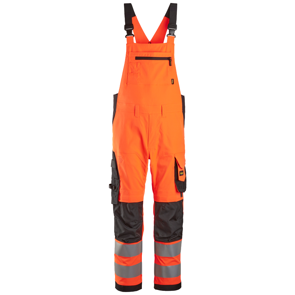 snickers-high-vis-cl2-tuinbroek-6043-oranje-zwart