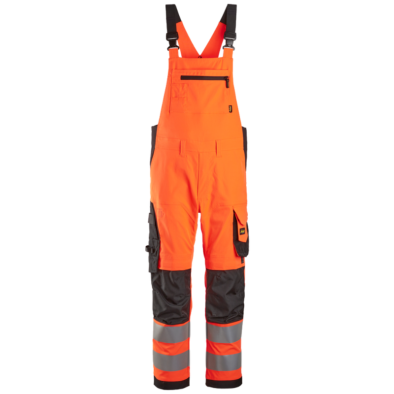 snickers-high-vis-cl2-tuinbroek-6043-oranje-zwart