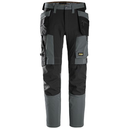 snickers-allroundwork-stretch-werkbroek-met-holsterzakken-6218-staalgrijs-zwart