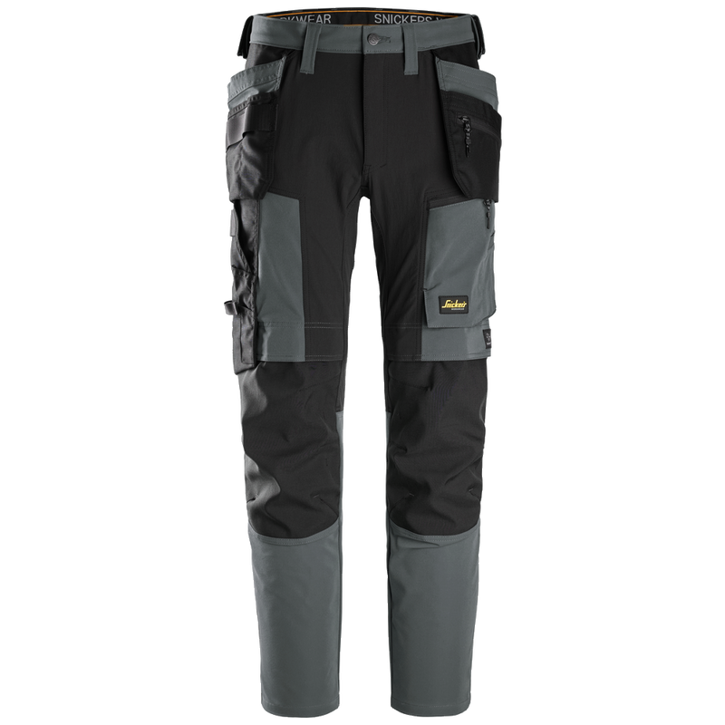 snickers-allroundwork-stretch-werkbroek-met-holsterzakken-6218-staalgrijs-zwart