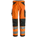 snickers-high-vis-werkbroek-cl2-6338-oranje-zwart