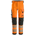 snickers-high-vis-cl2-4-way-stretch-werkbbroek-6336-oranje-zwart