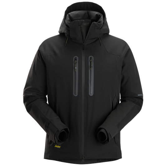 snickers-flexiwork-stretch-werkjas-1955-zwart-zwart