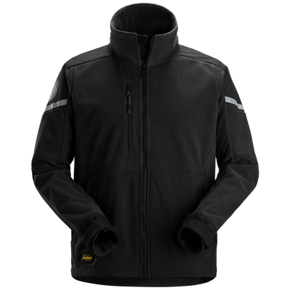 snickers-windblocker-fleecejack-8410-zwart-zwart