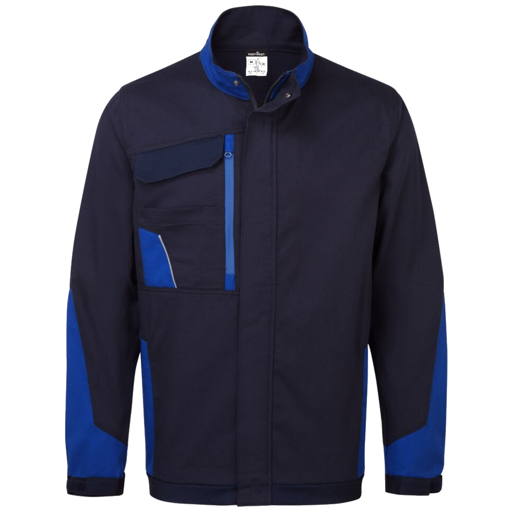 portwest-wx1-light-cotton-work-jacket-navy-kobaltblauw