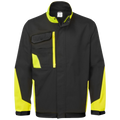 portwest-wx1-light-cotton-work-jacket-zwart-geel