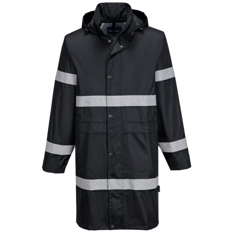 portwest-iona-rain-jacket-100cm-zwart