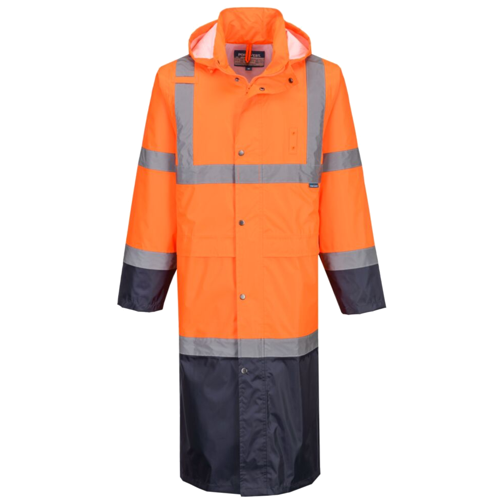 portwest-hi-vis-contrast-raincoat-122cm-oranje-navy