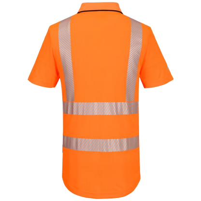 portwest-kx3-sport-hi-vis-polo-korte-mouw-met-rits-kx302