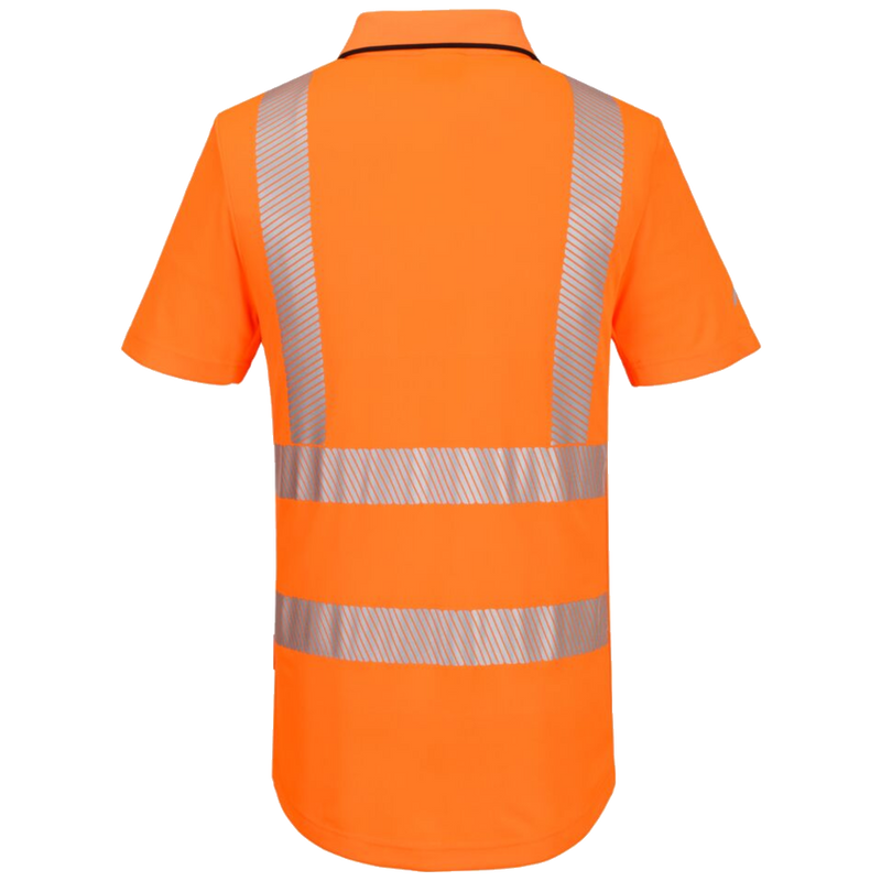 portwest-kx3-sport-hi-vis-polo-korte-mouw-met-rits-kx302