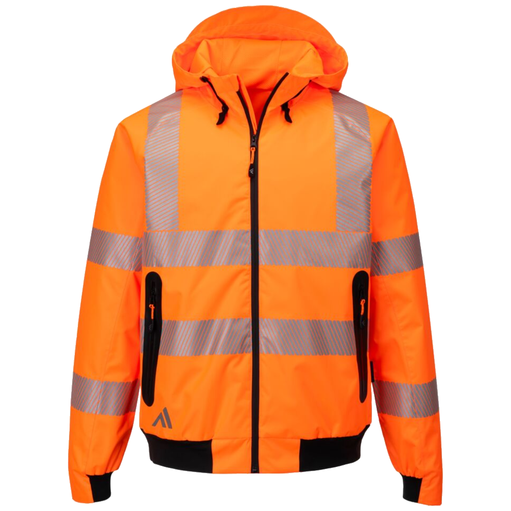 portwest-kx3-sport-hi-vis-rain-bomber-oranje