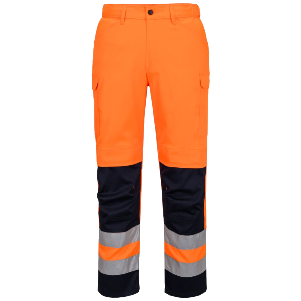 portwest-hi-vis-mesh-panel-trousers-oranje-navy