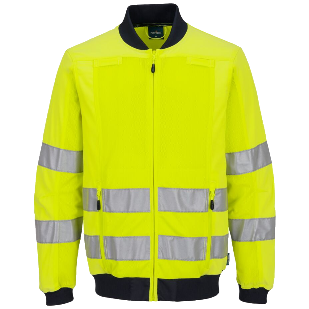 portwest-hi-vis-mesh-panel-work-jacket-t164