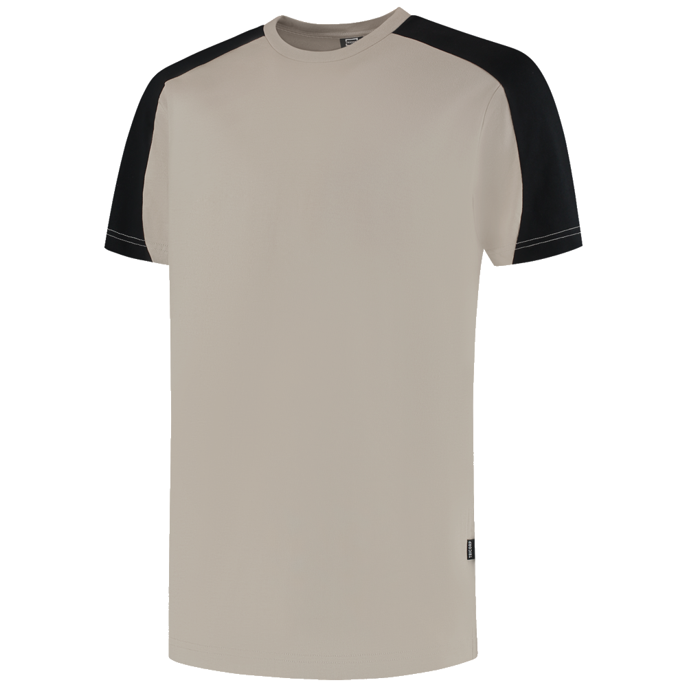 tricorp-redefined-t-shirt-bicolor-106106-zwart-zand