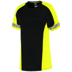 tricorp-redefined-t-shirt-reflective-dames-106108-zwart-geel
