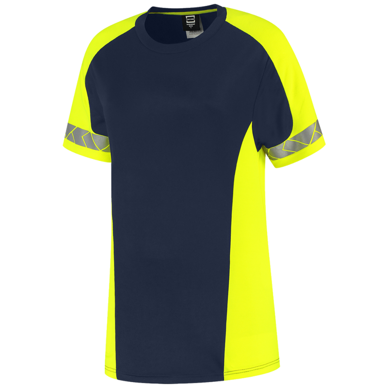 tricorp-redefined-t-shirt-reflective-dames-106108-geel