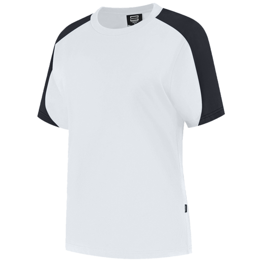 tricorp-redefined-t-shirt-bicolor-dames-106109-wit-antraciet