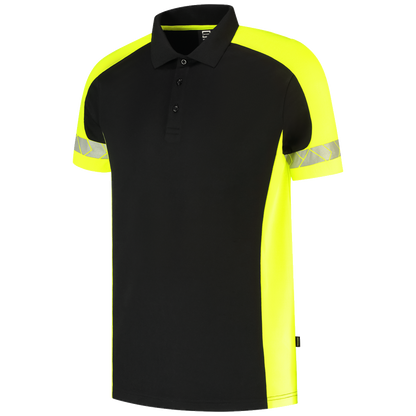 tricorp-redefined-poloshirt-reflective-206104-zwart-geel
