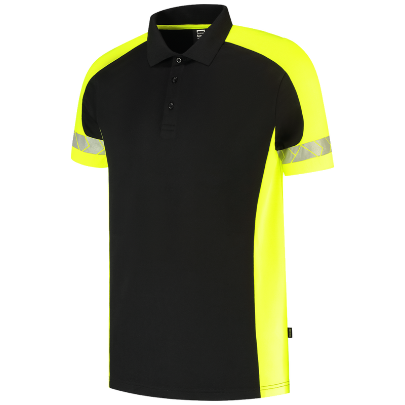 tricorp-redefined-poloshirt-reflective-206104-zwart-geel