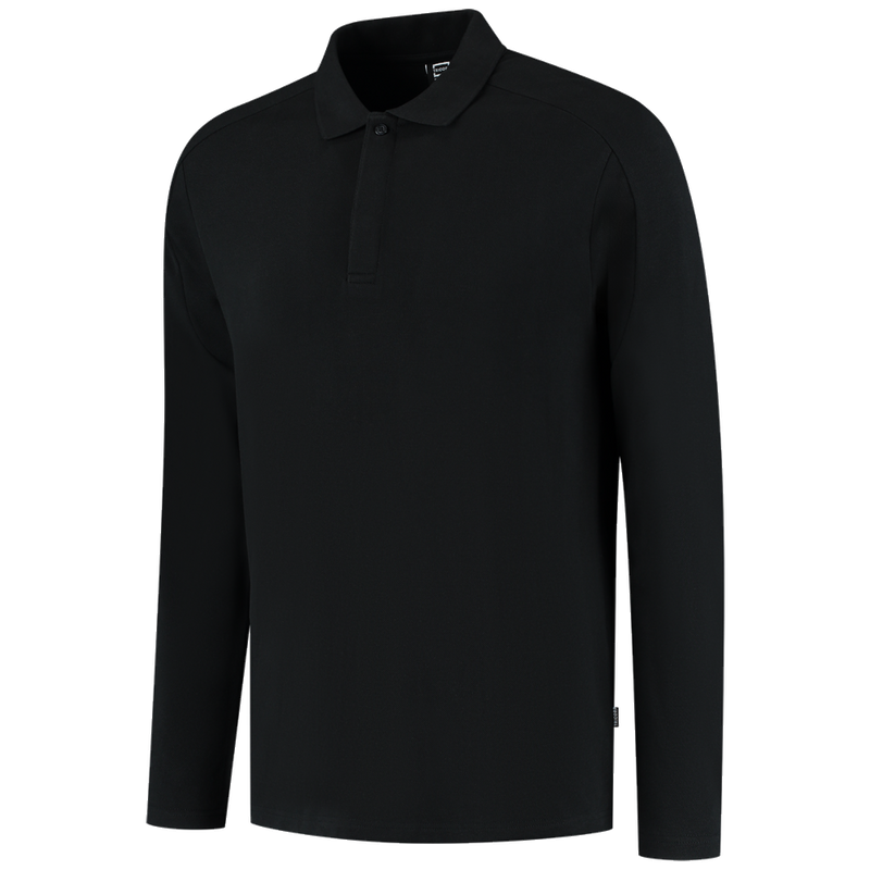 tricorp-redefined-poloshirt-lange-mouw-206105-zwart