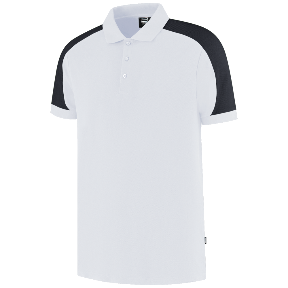 tricorp-redefined-poloshirt-bicolor-206106-wit-antraciet