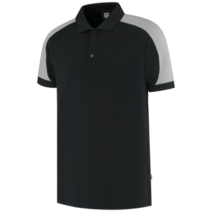 tricorp-redefined-poloshirt-bicolor-206106-zwart-grijs