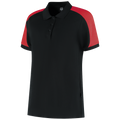 tricorp-redefined-poloshirt-bicolor-dames-206108-zwart-rood