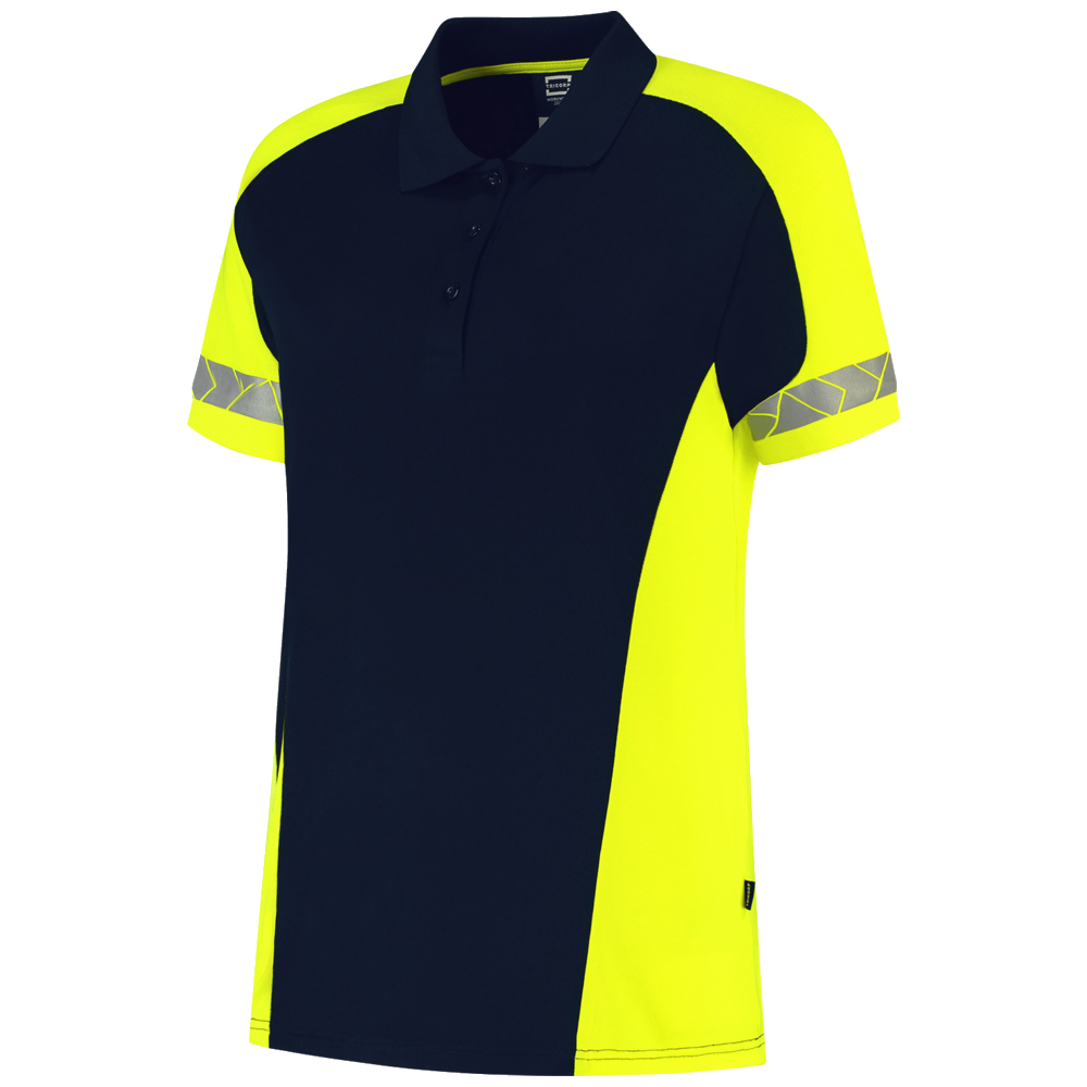 tricorp-redefined-poloshirt-reflective-dames-206110-geel
