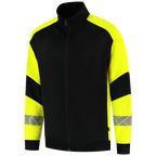 tricorp-redefined-sweatvest-reflective-306104-zwart-geel