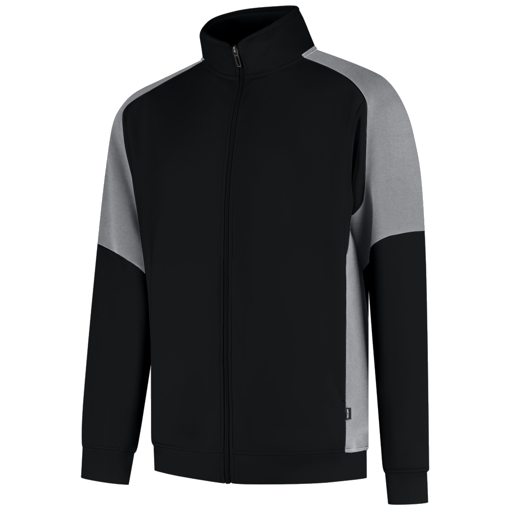 tricorp-redefined-sweatvest-bicolor-306108-zwart-grijs